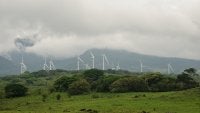 A wind farm in Guanacaste, Costa Rica