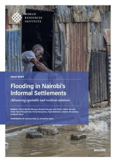 Flooding in Nairobi’s Informal Settlements