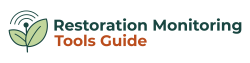 Restoration Monitoring Tools Guide logo.