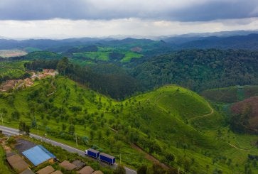 Land restoration sites in Rwanda