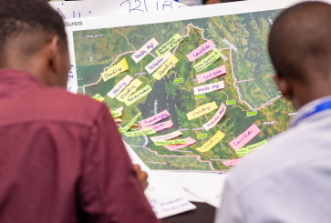 At the Rwanda Forum for Urban & Peri-Urban Nature-based Solutions, practitioners and experts identified potential interventions for addressing the biggest climate risks in their districts.