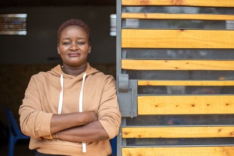 Caroline Owala, a KDI board member and former Kibera resident.
