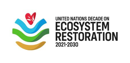 UN Decade on Ecosystem Restoration 2021-2030 logo.