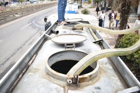 Informal water suppliers help meet the gap in daily needs across Addis Ababa. 