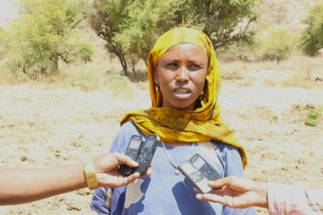 Dahabo Abodoshe is a woman employed by the SUNCASA projetct in Dire Dawa.