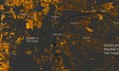 Mapping Forest Roads in the Congo Basin in Unprecedented Detail with AI